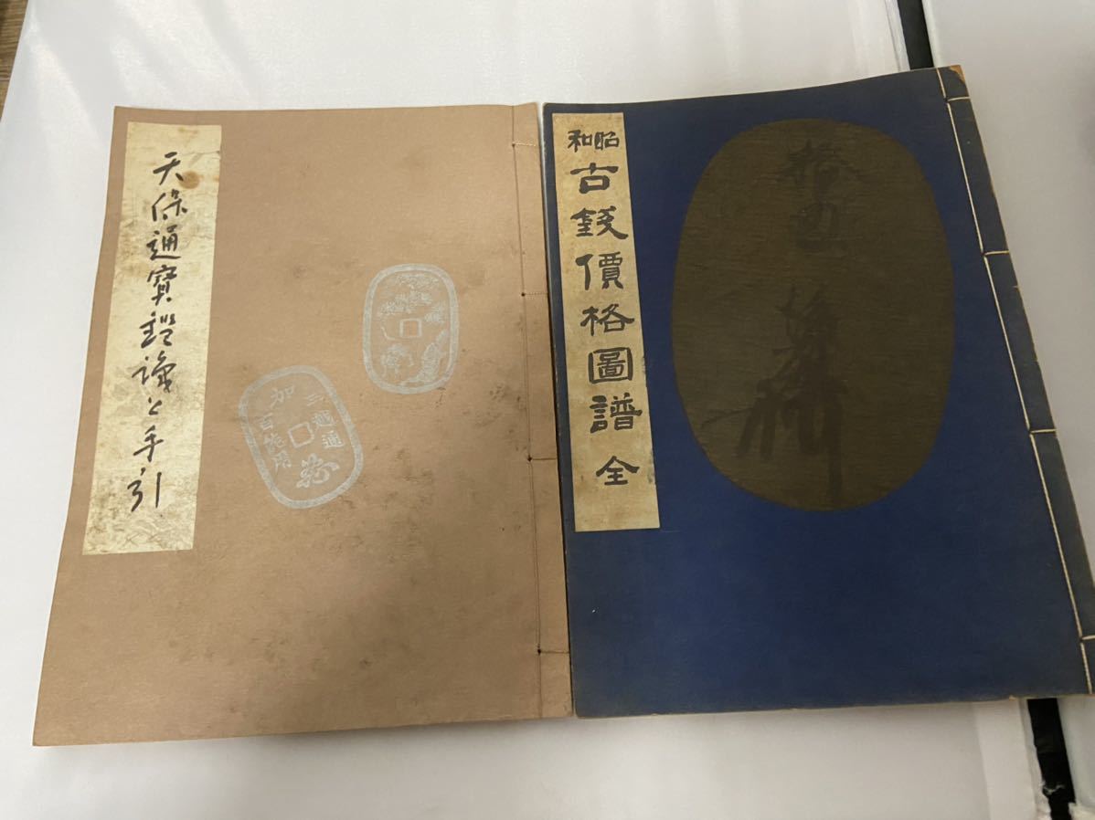 天保通賽鑑識と手引 （寛永通宝）