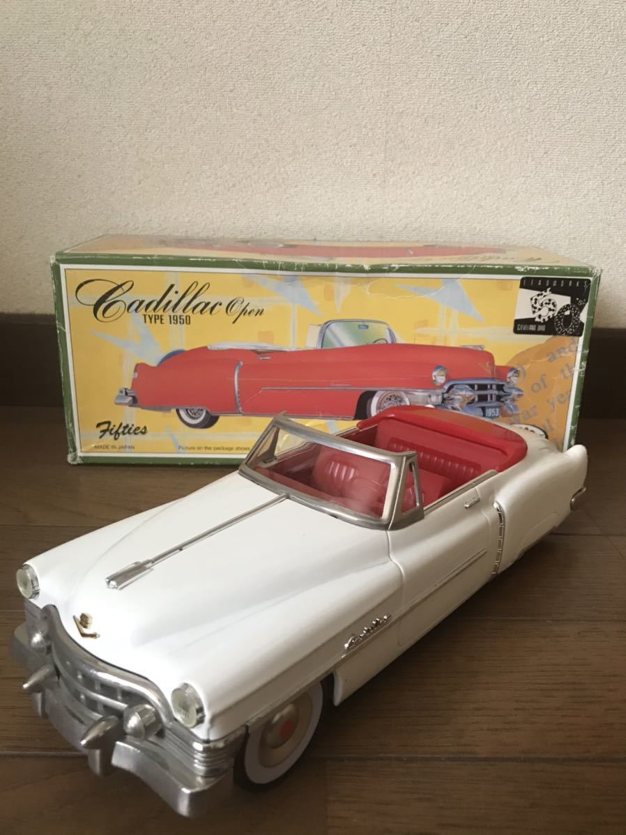 ブリキ 50's Fifties Cadillac キャデラック 日本製 昭和レトロ 日本製