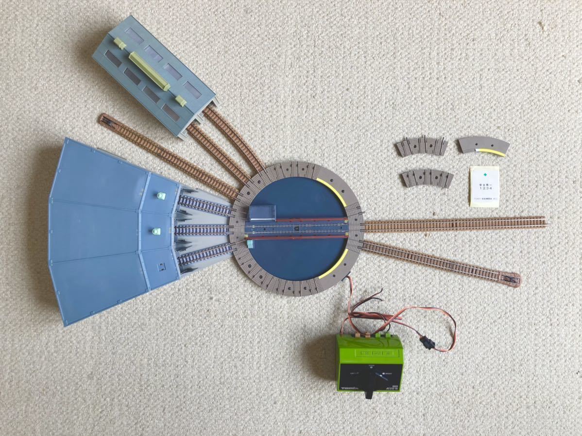 TOMIX トミックス 電動 ターンテーブル ジャンク扇形電車庫 複線
