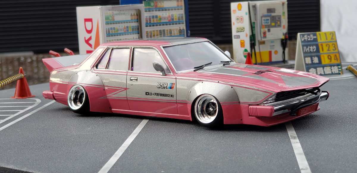 1/24プラモデル完成品 ジャパン改造車 街道レーサー☆の落札情報詳細