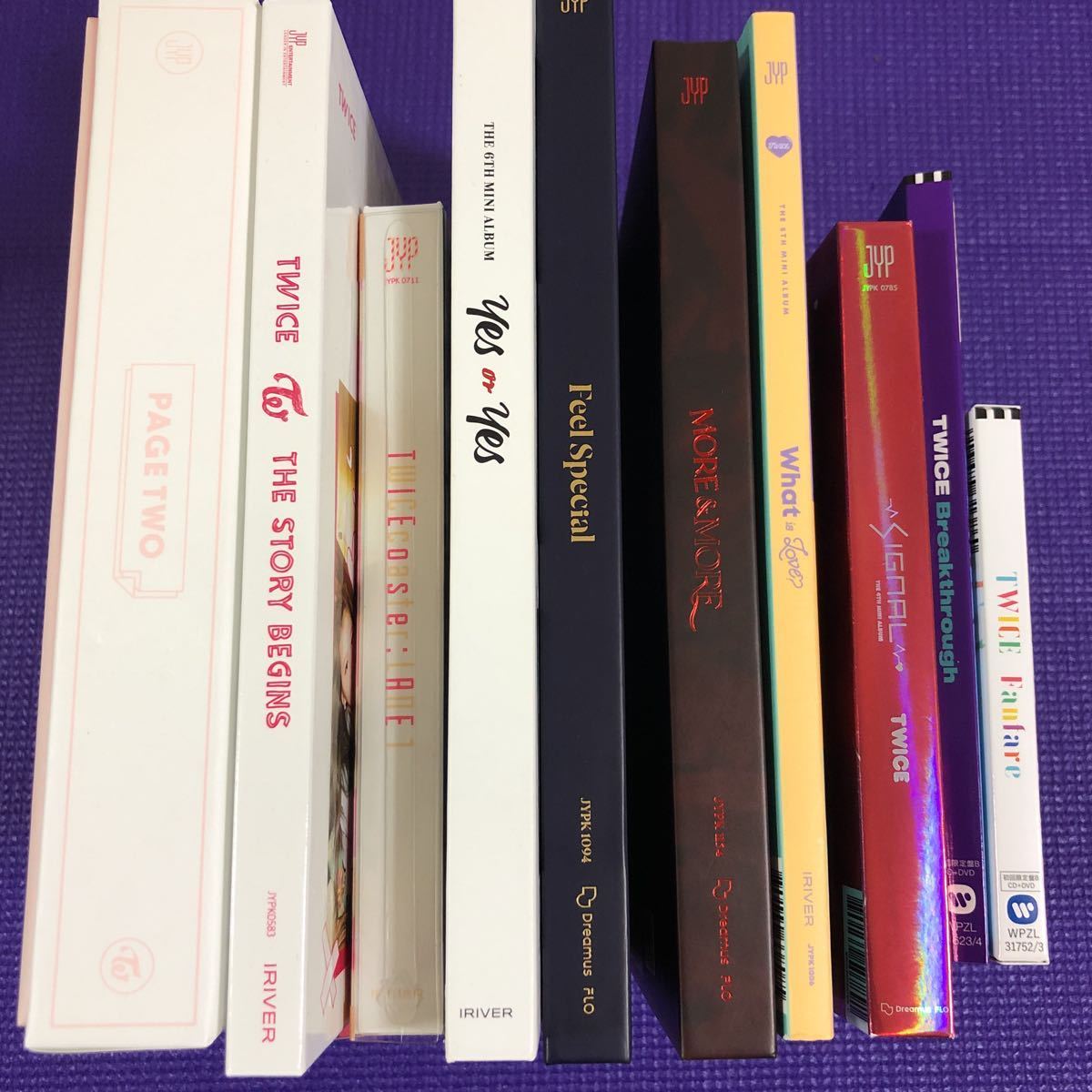 twice CD 10枚セット 中古 KPOP 韓流 まとめ売り k-pop TWICE の