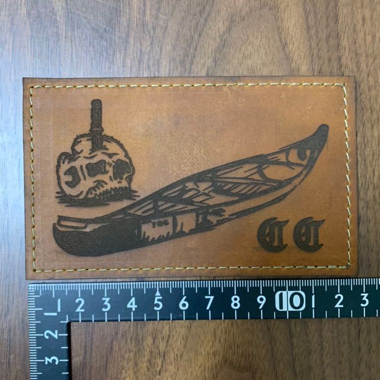 新品未使用 実物 FOG x Bald Bros Inc. FOG Comanche レザーパッチ