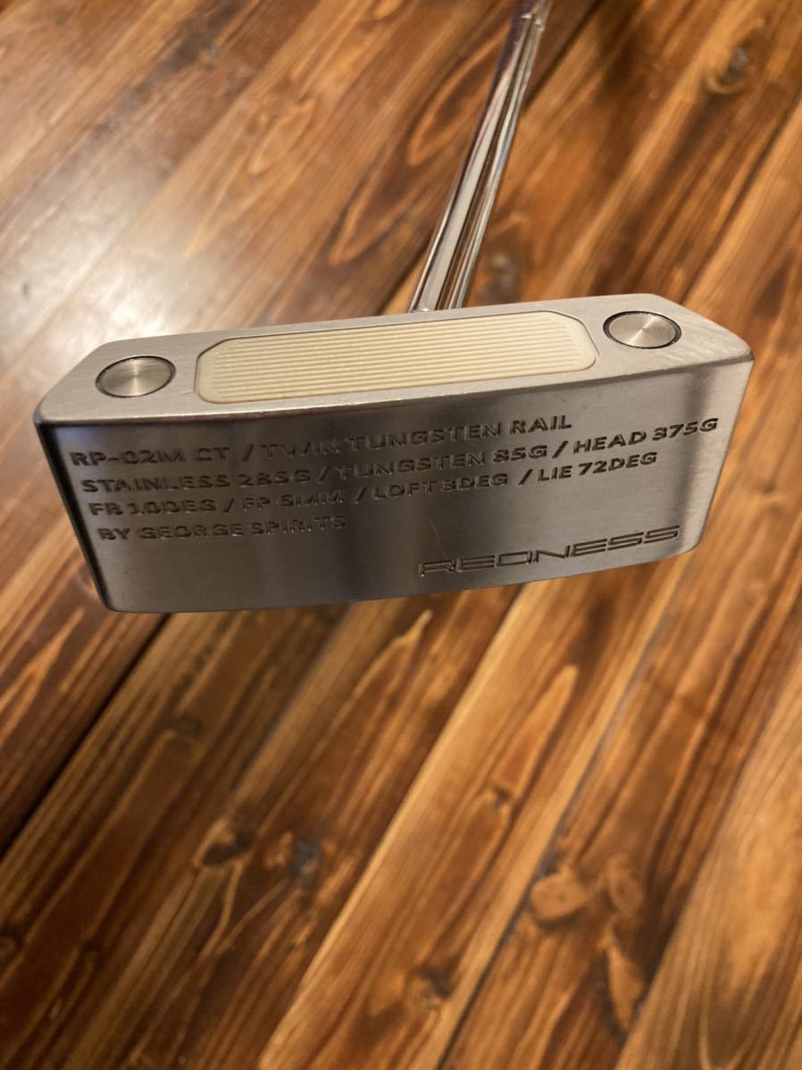 X670 ジョージスピリッツ リオネス RP-02M パター 単品 34インチ 超美品 ジョージスピリッツ REONESS リオネスRP-02M CT センター