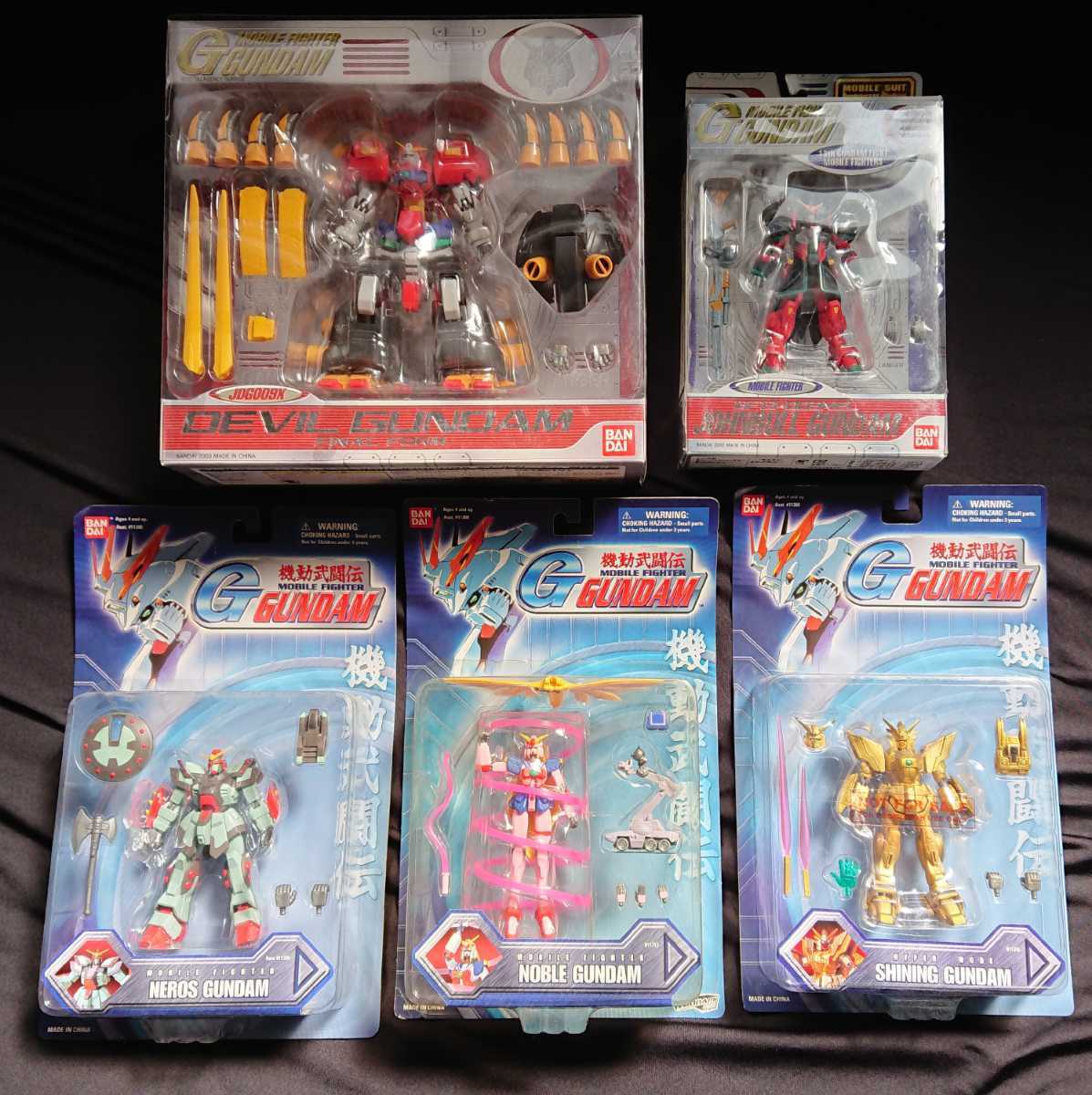 Gガンダム デビルガンダム四天王　セットmia　フィギュア Gガンダム デビルガンダム四天王 セットmia フィギュア - メルカリ