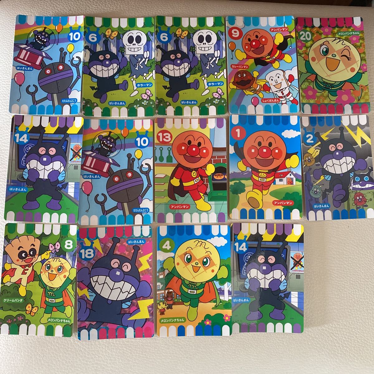 アンパンマンカード アンパンマン バイキンマン 14枚セット カードダス メロンパンナ クリームパンダ ばいきんまん だだんだん の落札情報詳細 ヤフオク落札価格情報 オークフリー スマートフォン版