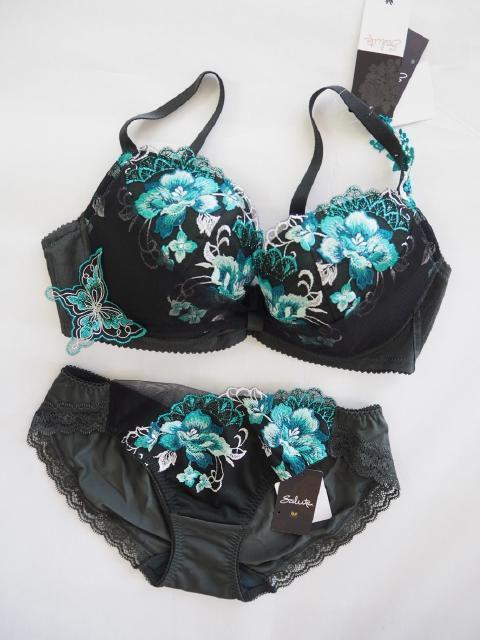 サルート F75×L ブラジャーショーツ 51G&81Gセット 現品限り！】ワコール サルート P-UP（プッシュアップタイプ）3