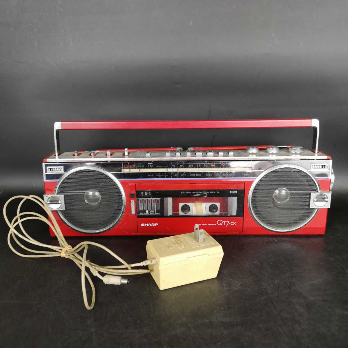 ラジオ・コンポ Sharp Qt7 stereo Radio Cassette Sharp Qt7 stereo Radio Cassette