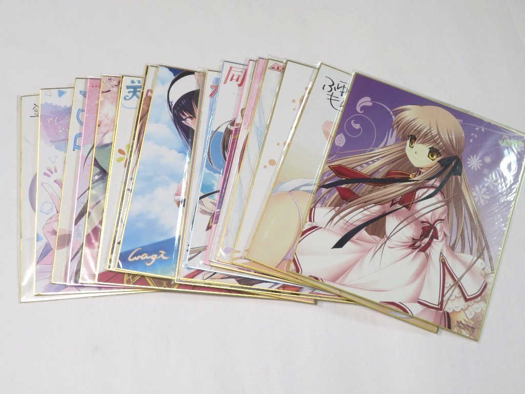 美少女系 色紙 24枚セットb ダ カーポ エンジェルビーツ 同級生 東方プロジェクト 働いたら負け 他 の落札情報詳細 ヤフオク落札価格情報 オークフリー スマートフォン版