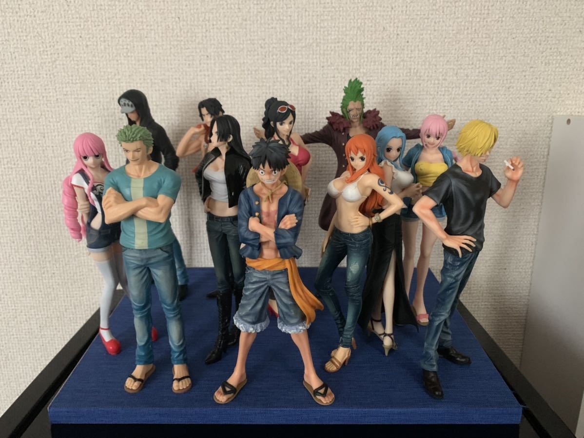 ワンピース One Piece フィギュアスタンド 30 cm ジーンズフリークス Jeansfreak の落札情報詳細 ヤフオク落札価格情報 オークフリー スマートフォン版