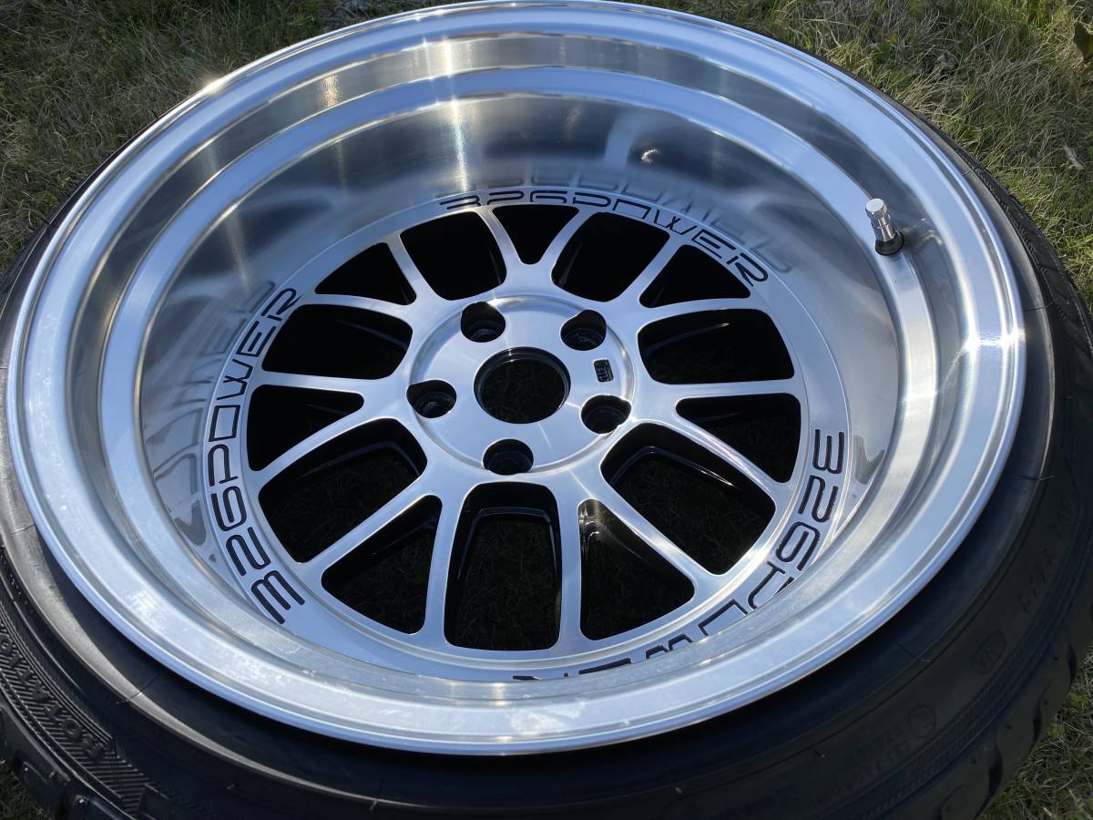 326パワー ヤバKING ギャングスタ ディープ メッシュ 18インチ 9.5J