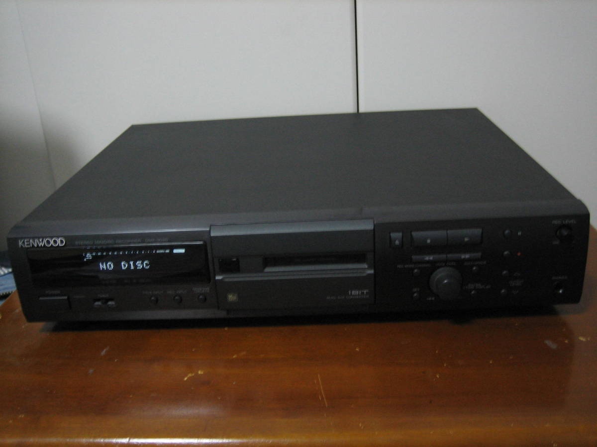 Kenwood ケンウッド Dmf 3020 ステレオ ミニディスク レコーダー Mdレコーダー 説明書付き 通電確認 の落札情報詳細 ヤフオク落札価格情報 オークフリー スマートフォン版