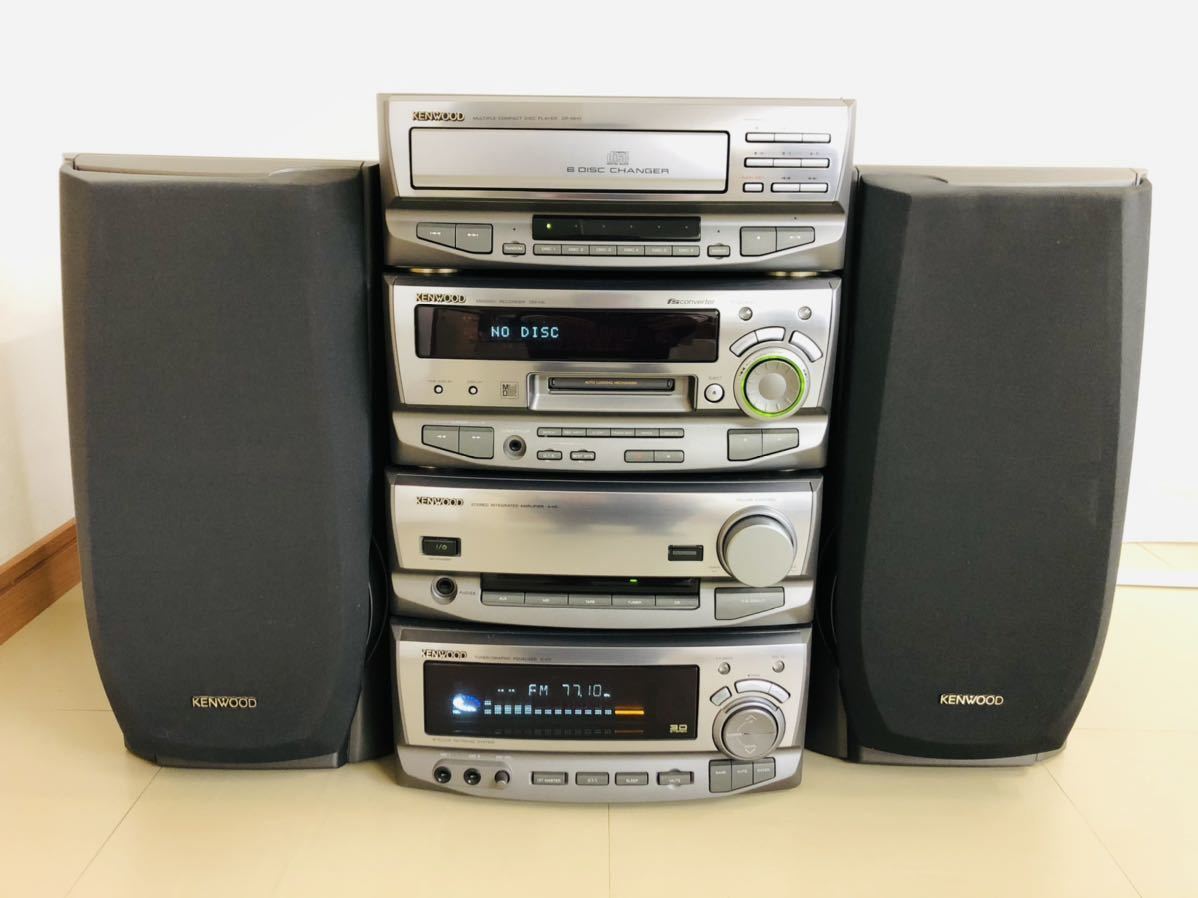 KENWOOD ケンウッド NEW ALLORA XM-3MD CD/MDコンポ の落札情報詳細