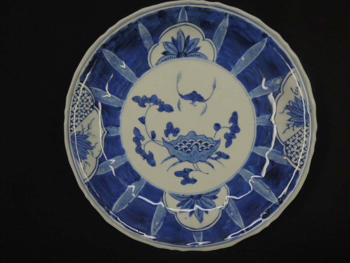 古伊万里 蝙蝠 柘榴 吉祥文 皿 コウモリ ザクロの落札情報詳細 - Yahoo