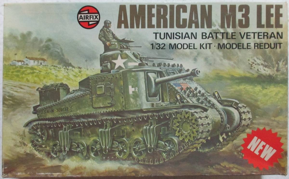 エアフィックス（AIRFIX）1/32 アメリカ陸軍 M3リー中戦車  