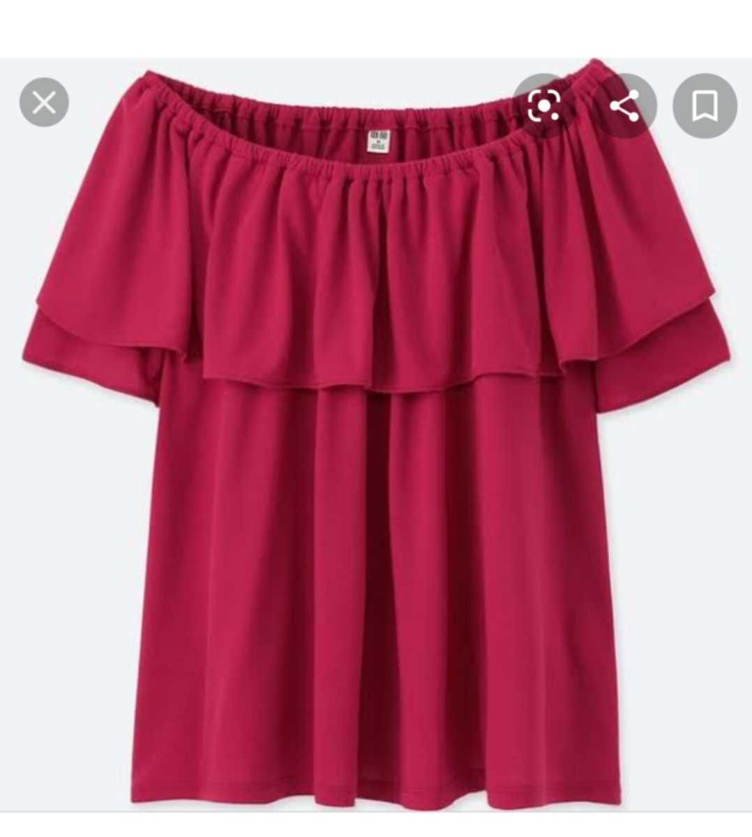 ユニクロ 2wayラッフルオフショルダーt オフショルダー カットソー の落札情報詳細 ヤフオク落札価格情報 オークフリー スマートフォン版