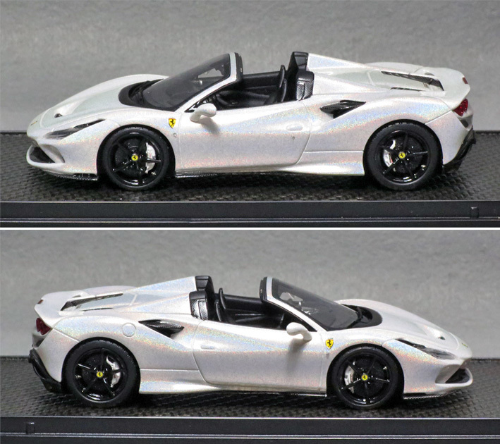 Ferrari F8 Tributo BBRモデル 限定488個　1/43 1/43 BBR Ferrari F8 Tribute Spider metallic white - 【MR BBR