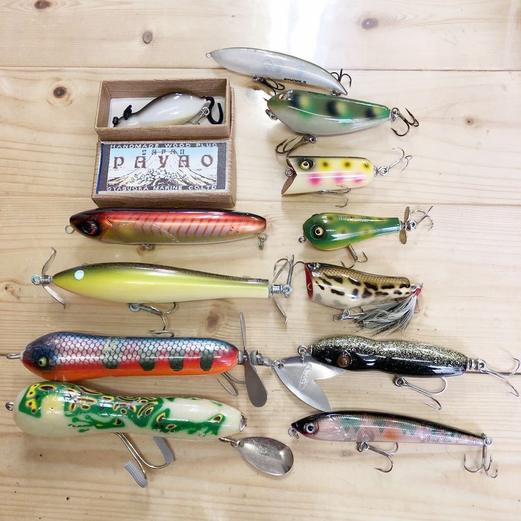 トップウォーター ルアーセット ストック バグリー ウッドブロス スミス スティッキー まとめて ハンドメイド の落札情報詳細 ヤフオク落札価格情報 オークフリー スマートフォン版