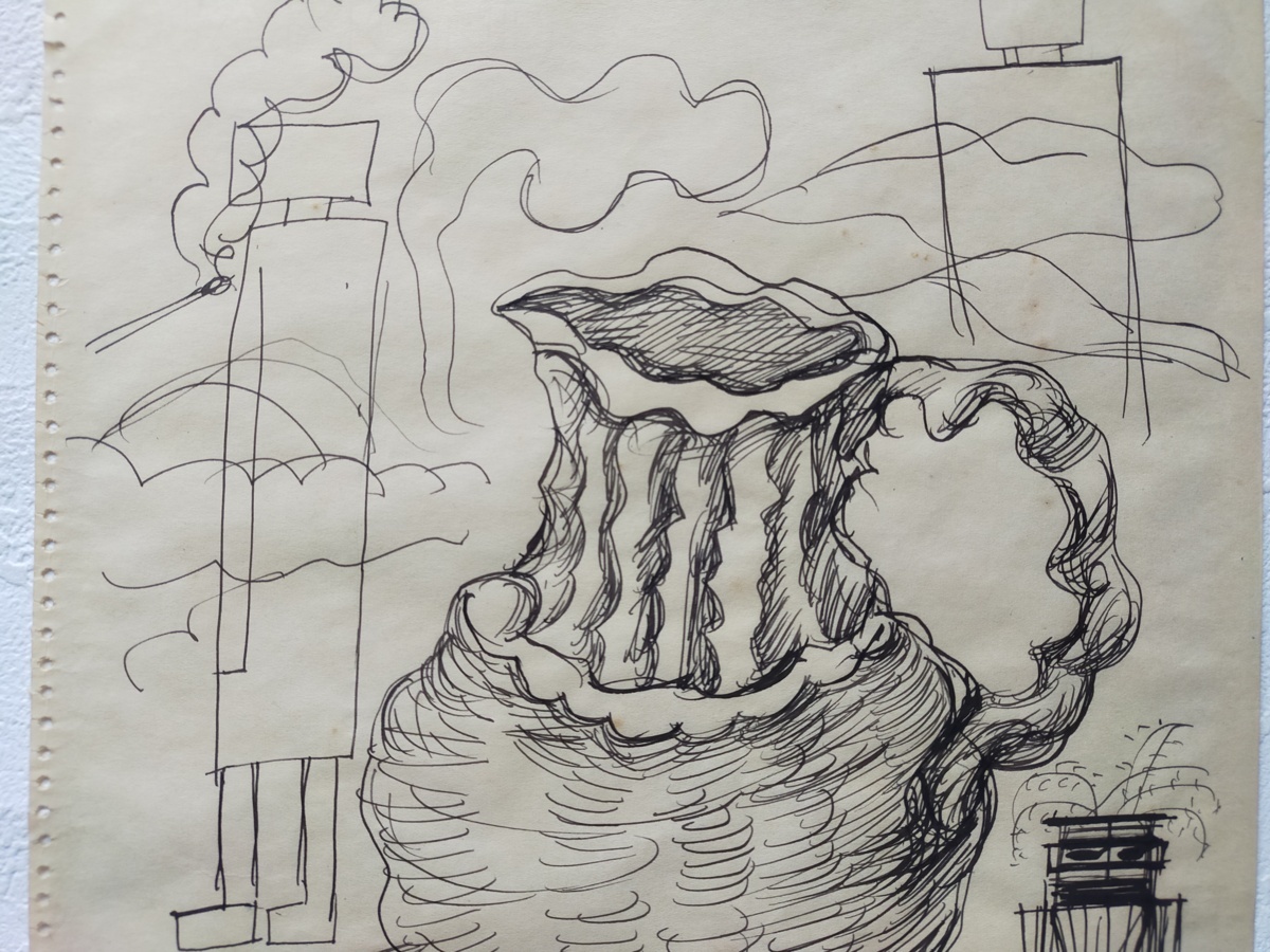 海老原喜之助 デッサン画