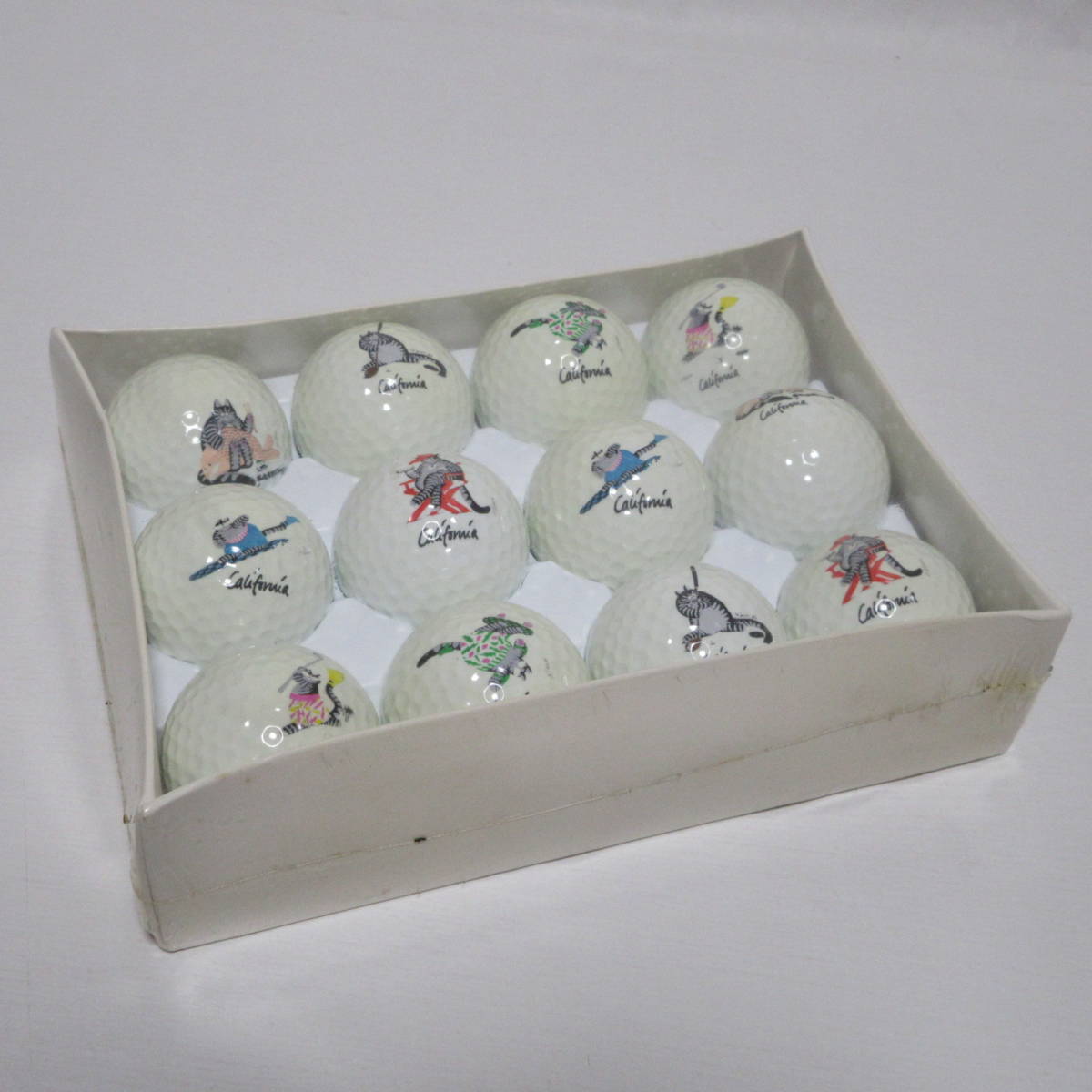 Spalding スポルディング One Dozen Special Edition Golf Balls ゴルフボール 12個セット 猫 ネコ クリバンキャット Kliban の落札情報詳細 ヤフオク落札価格情報 オークフリー スマートフォン版