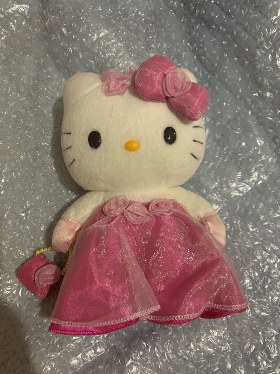 気質アップ 帽子 ピンク ドール ぬいぐるみ プリンセス 貴婦人 パステル キティちゃん ハローキティ サンリオ バラ 04年 タグ付き ドレス ハローキティ Labelians Fr