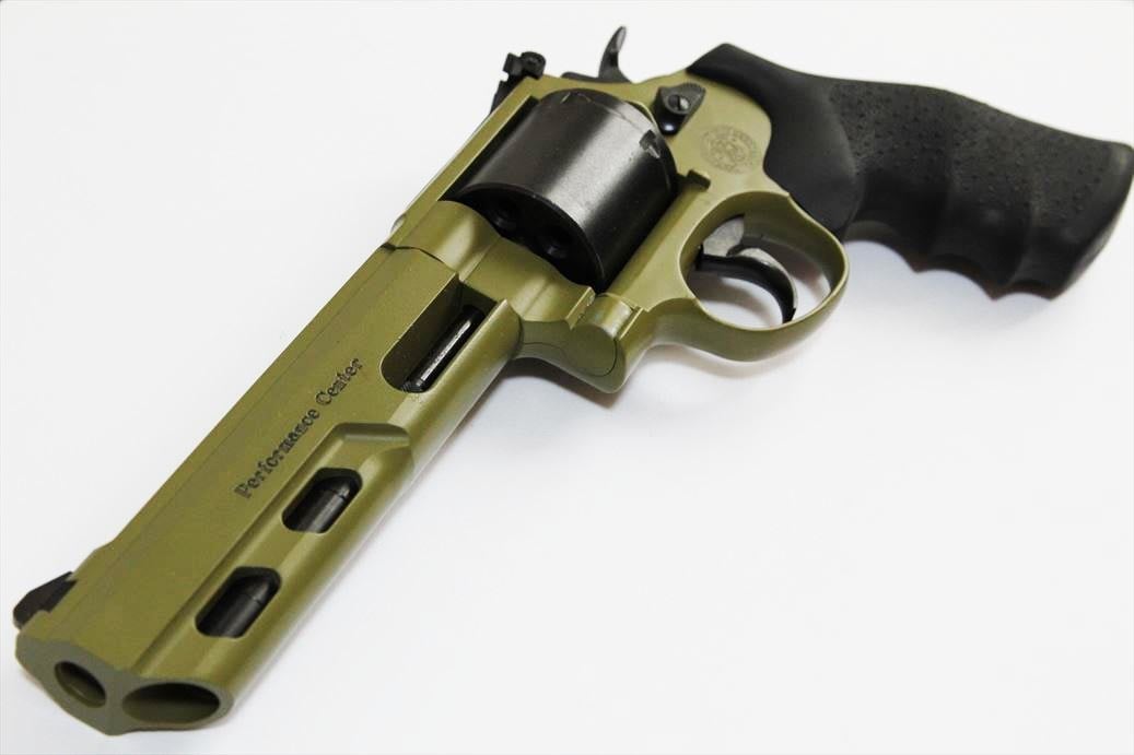 ☆タナカ M629 performance center NATO green ガスリボルバー☆