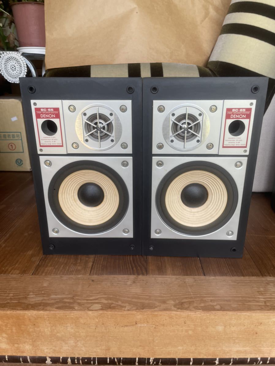 DENON SC-65 スピーカー DENON SC-65 ジャンク品 スピーカーの落札情報詳細 - Yahoo