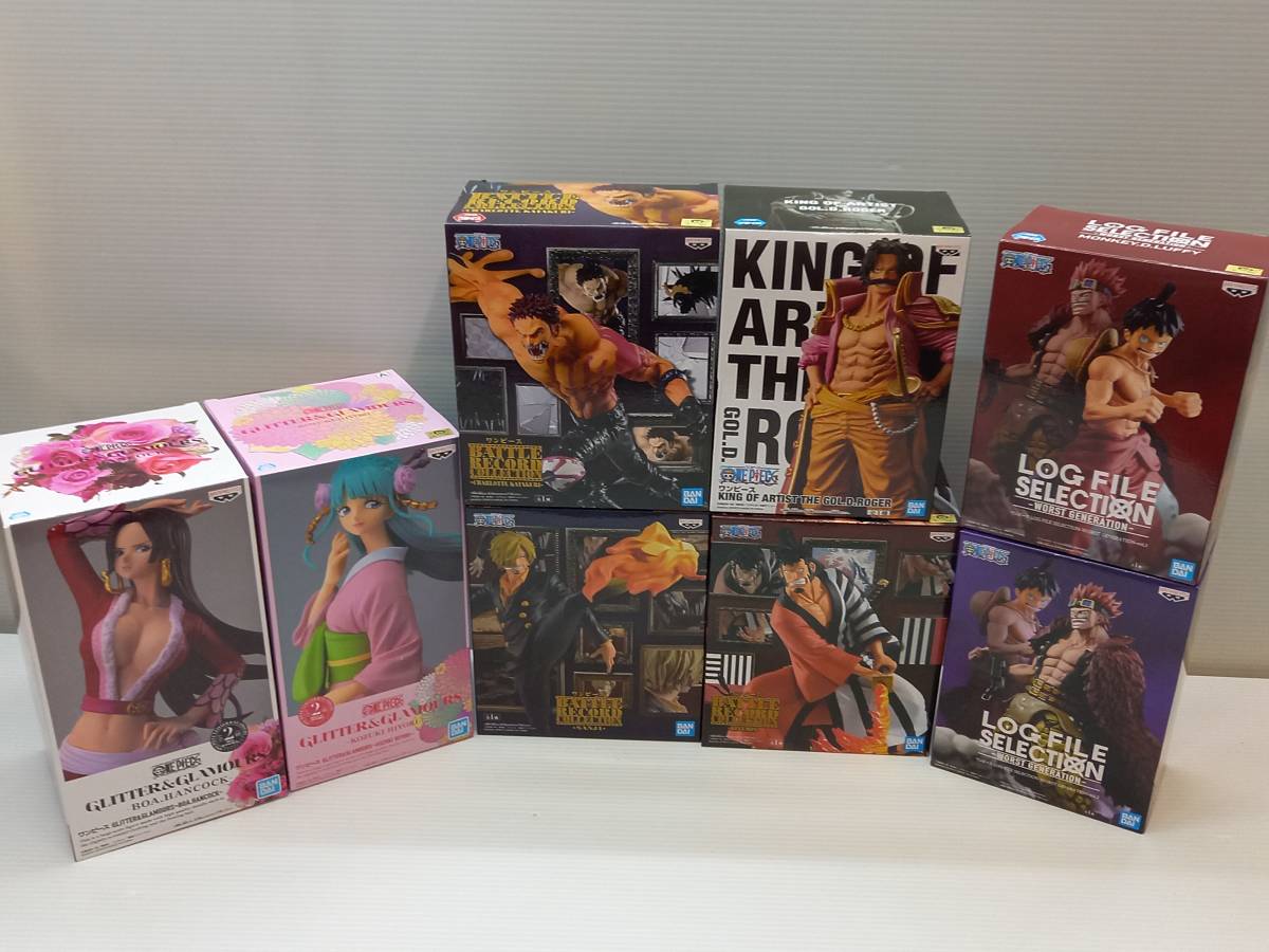 61 Y2817 1 ワンピースプライズフィギュア8点セット ボア ハンコック ゴールドロジャー サンジ シャーロット カタクリ等 の落札情報詳細 ヤフオク落札価格情報 オークフリー スマートフォン版