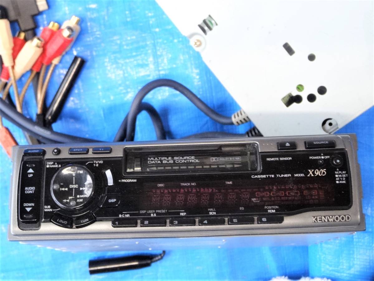 KENWOOD ☆ ケンウッド ☆ カセットチューナー+DSP（デジタルシグナル