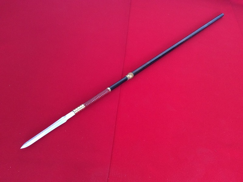 槍 やり 上槍 4本継 模造刀 模擬刀 舞踊 大衆演劇 芝居 コスプレ 着物