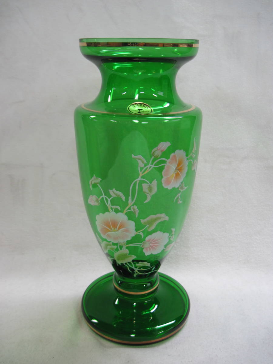 新品】Bohemian Glass BOHEMIA CZECH REPUBLIC ボヘミア ハンドメイド 