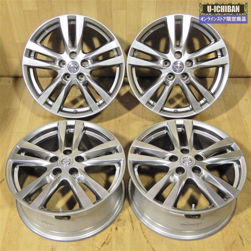 日産 E52エルグランド 純正ホイール 18インチ 4本 7.5J5HPCD114.3+55