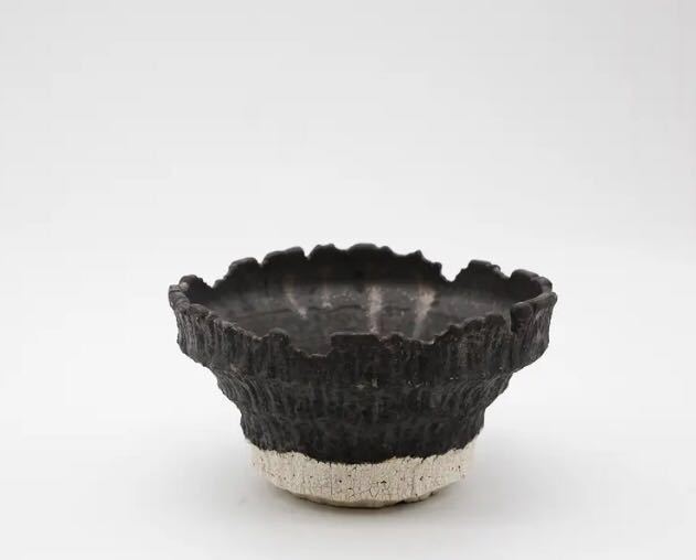 新品未使用】細川政己植木鉢豹紋