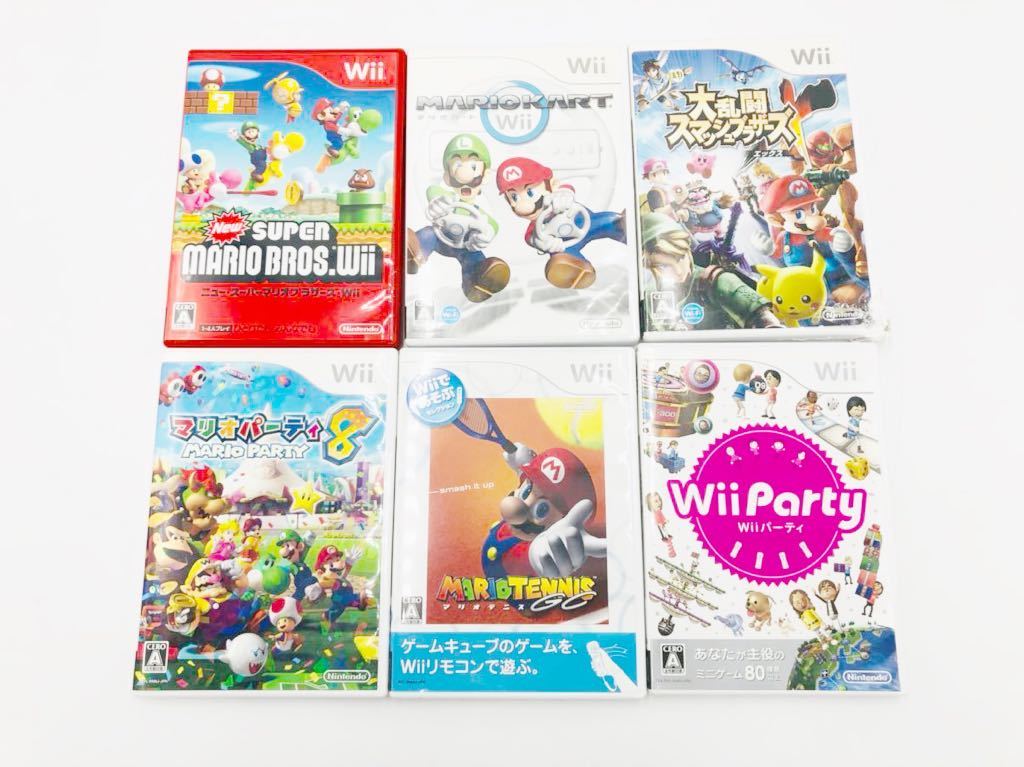 Wii 大乱闘スマッシュブラザーズ•スーパーマリオブラザーズセット 【超 ...