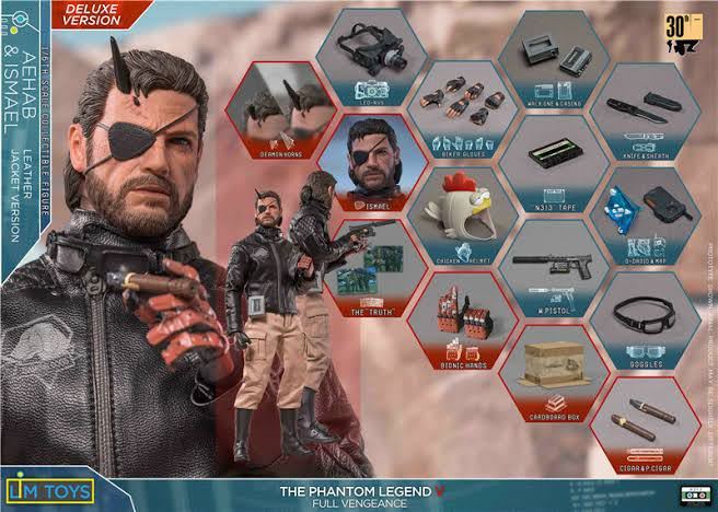 新品】limtoys LIMTOYS 1/6 DX版 MGSV メタルギアソリッド5 スネーク