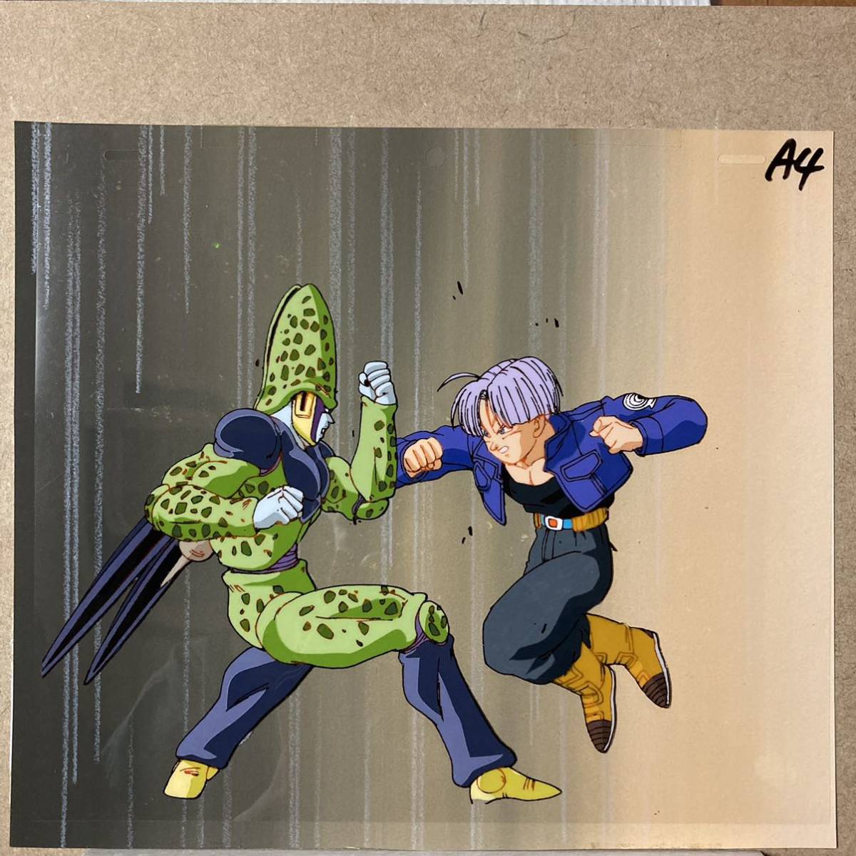 ドラゴンボールフリーザ アニメーションセル画 白フレーム　Dragon Ball ドラゴンボール ホワイトホール スタジオフリーザ 第2形態 基本