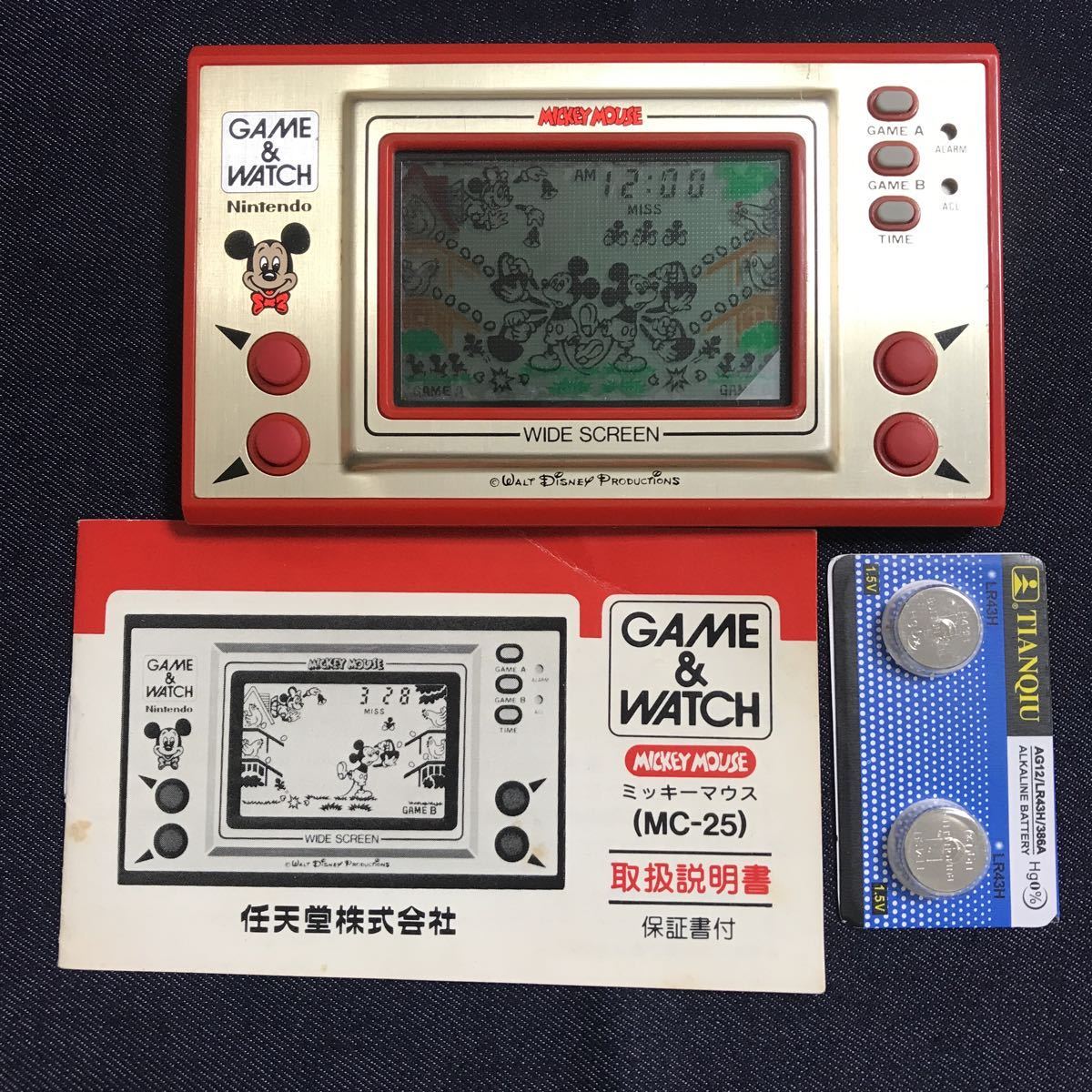任天堂ゲーム＆ウォッチ ミッキー＆ドナルド （ホット商品