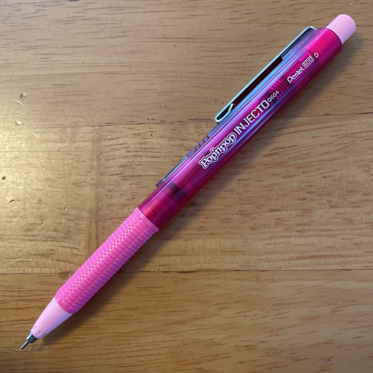 新品 新品 廃盤 珍品 Pop Npop Injecto インジェクト シャーペン 0 4mm Q604 赤軸 昭和レトロ の落札情報詳細 ヤフオク落札価格情報 オークフリー スマートフォン版