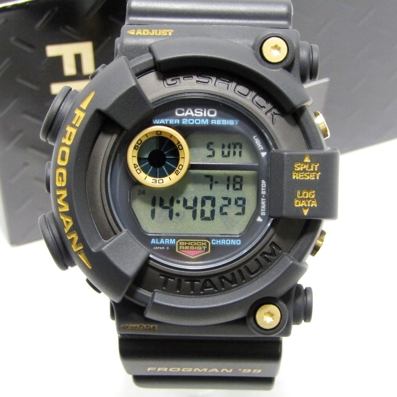 G-SHOCK FROGMAN　DW-8200BU-9AT　黒金　ゴールドチタン G-SHOCK FROGMAN DW-8200BU-9AT 黒金 ゴールドチタン SUB【G-SHOCK】黒金蛙