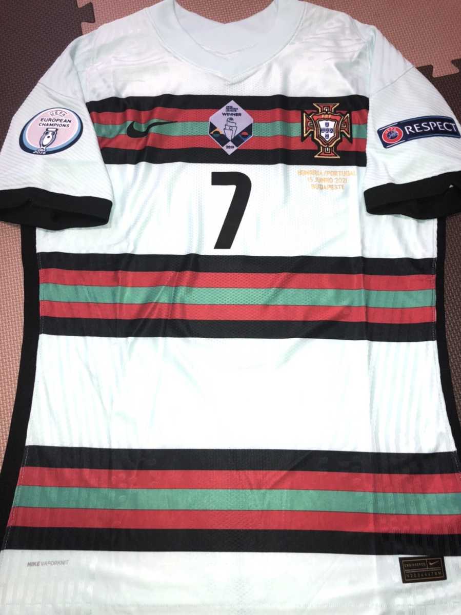 新品 選手用ポルトガル代表クリスチアーノ ロナウド ユーロユニフォームaway ハンガリー戦 の落札情報詳細 ヤフオク落札価格情報 オークフリー スマートフォン版