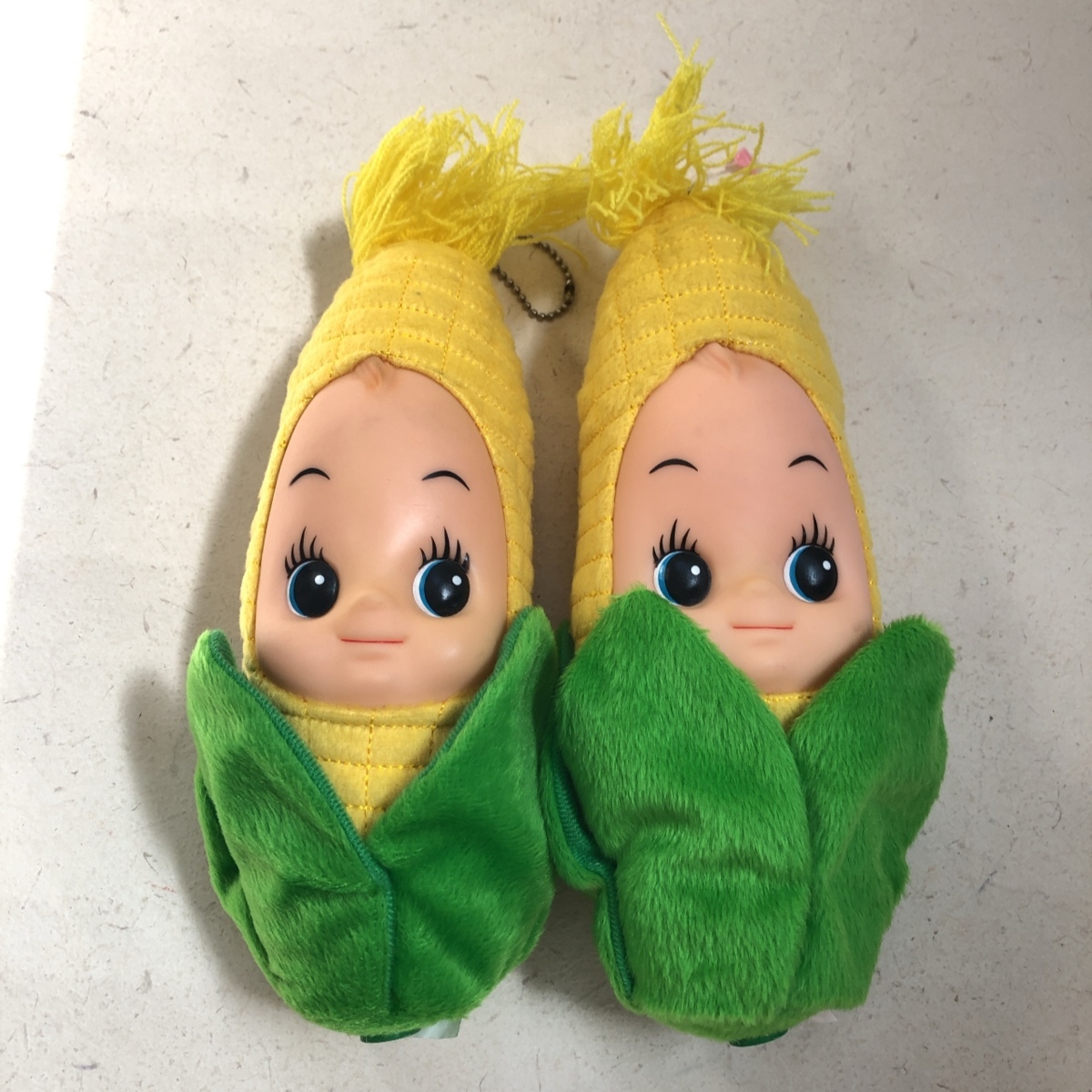 やや傷や汚れあり キューピー ぬいぐるみ とうもろこし ボールチェーン付き 2個セット ご当地 レア とうきび マスコット の落札情報詳細 ヤフオク落札価格情報 オークフリー スマートフォン版