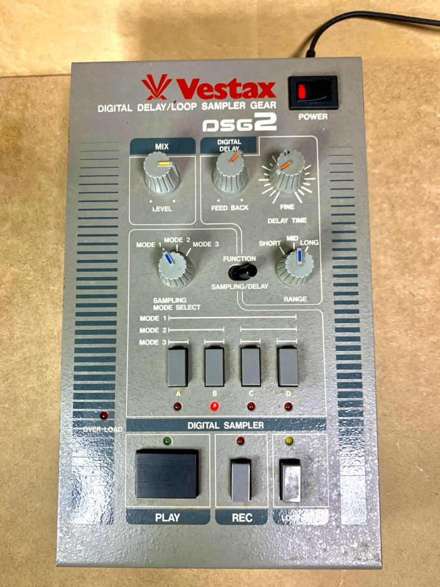VESTAX DSG2 コンパクトディレイ＆Lo-Fiサンプラー（セルマー