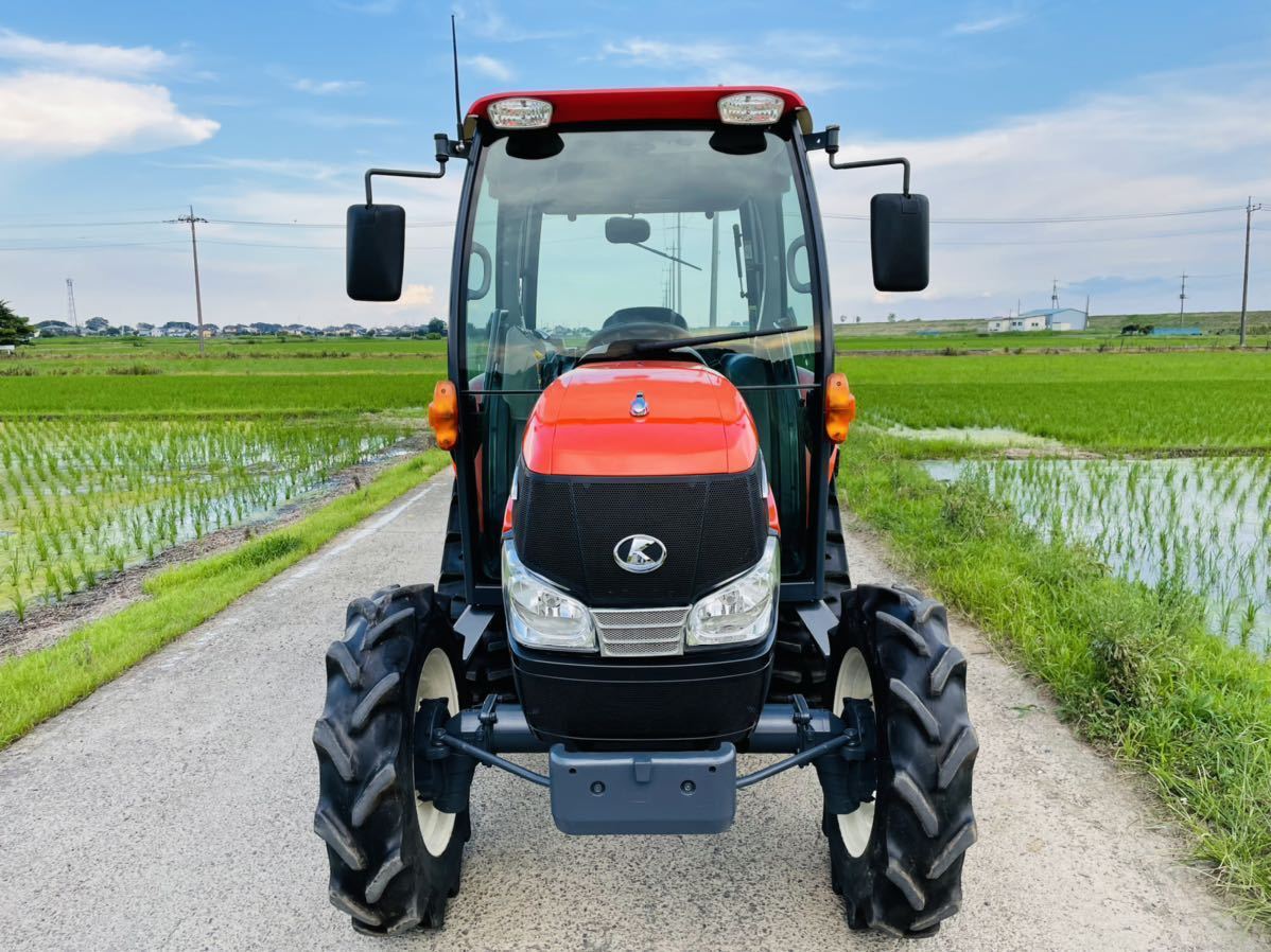 目立った傷や汚れなし Kクボタトラクターkl34r ハイスピード 34馬力 高速パワクロ 4wd クボタ純正ロータリー エアコン付 の落札情報詳細 ヤフオク落札価格情報 オークフリー スマートフォン版