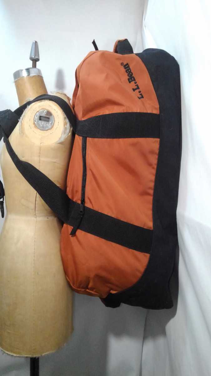 80s ヴィンテージ USA製 LL Bean エルエルビーン キャンバス/レザー