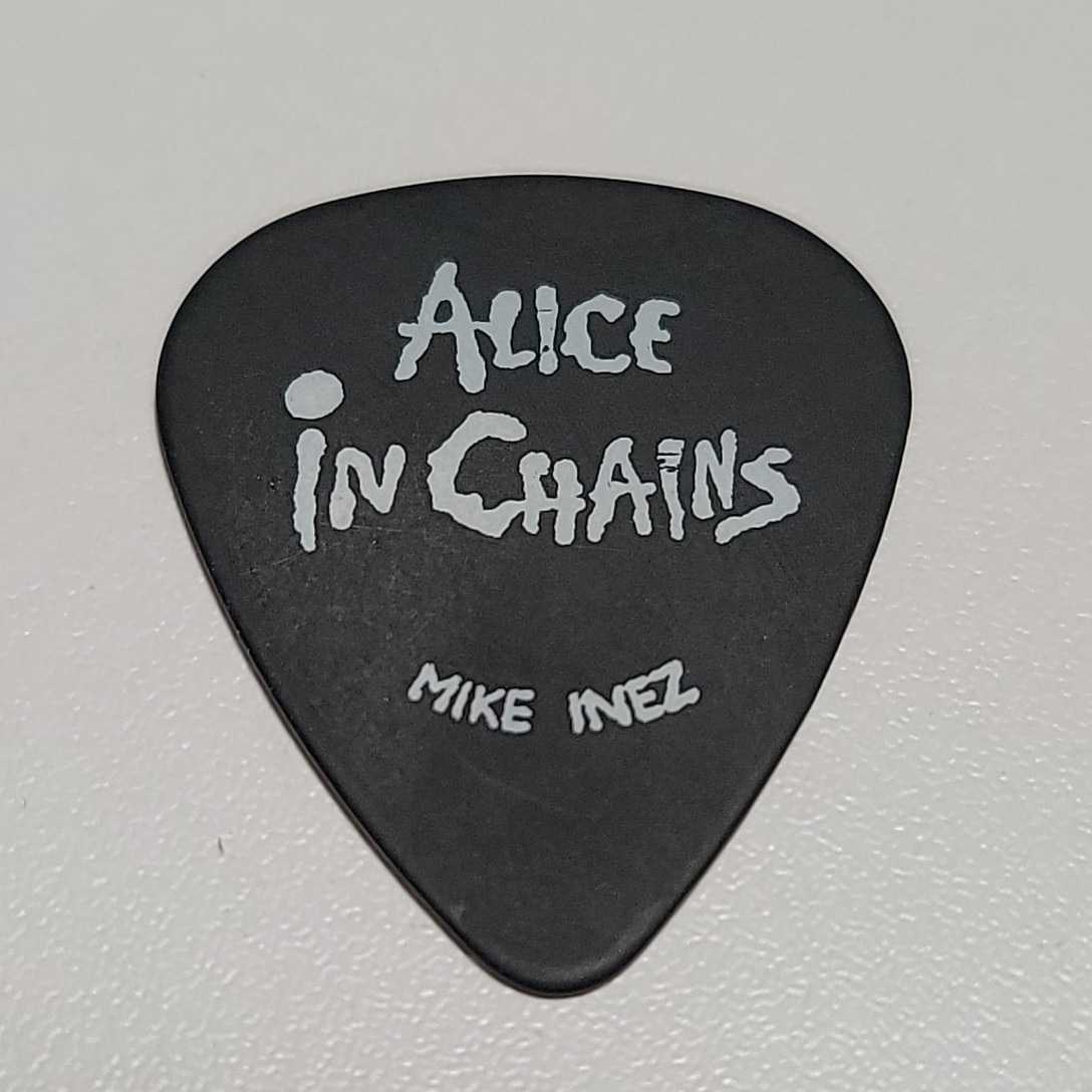 【やや傷や汚れあり】ギターピック アリス・イン・チェインズ Alice In Chains マイク・アイネズ MIKE INEZ