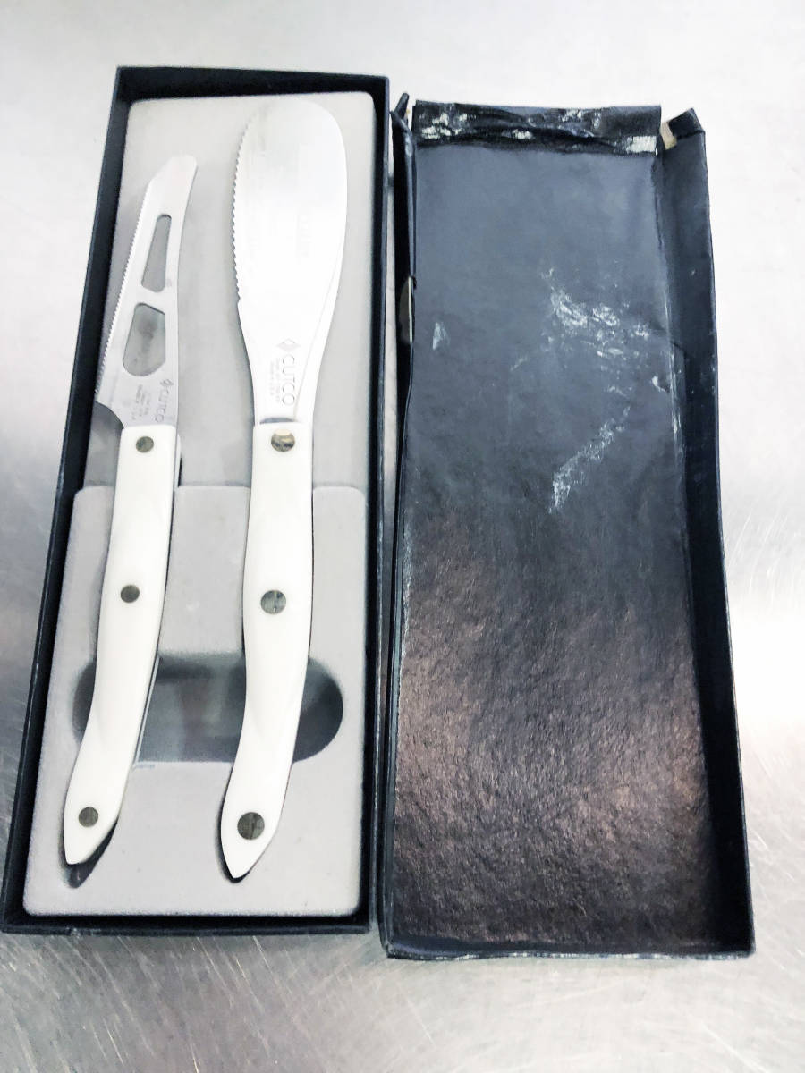 【やや傷や汚れあり】☆★ 中古★CUTCO 2164 KN プチチーズナイフ+1768 KN ヘラスプレッダー【CUTCO】R530の落札情報