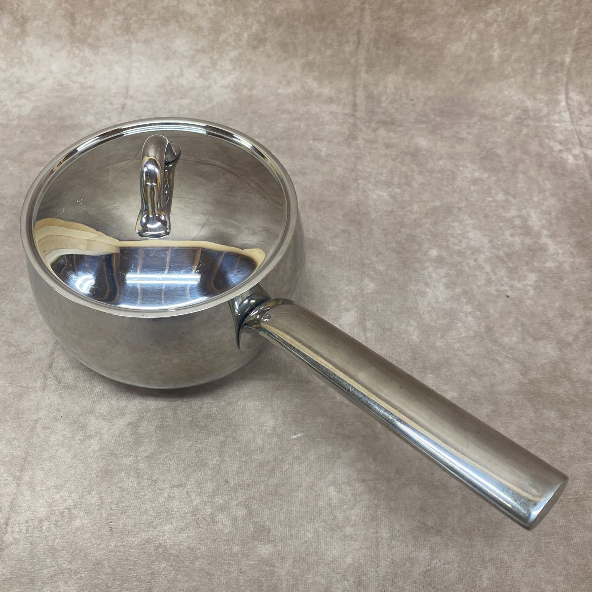 ALESSI Mami ステンレス両手鍋 蓋付き ALESSI アレッシー IH対応 両手鍋 蓋付き アレッシィ イタリア