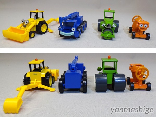 中古】ボブとはたらくブーブーズ フリクションカー 6台セットの落札