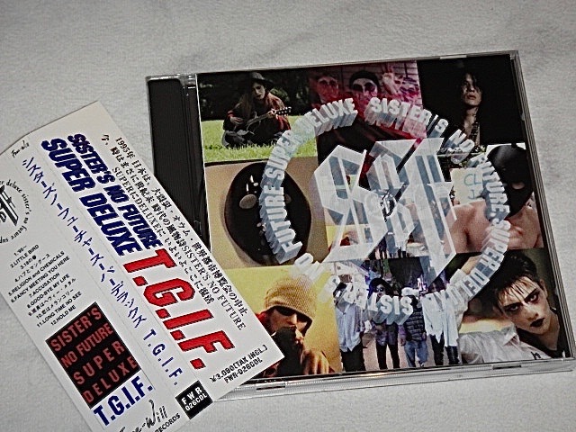 やや傷や汚れあり】SISTER'S NO FUTURE SUPER DELUXE/T.G.I.F./CD