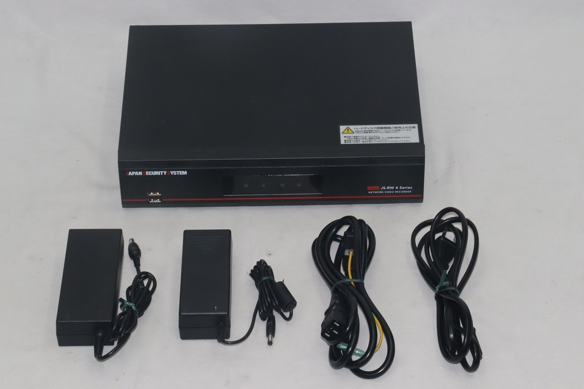 【中古】日本防犯システム JS-RW4 ネットワークレコーダー 中古】日本防犯システム JS-RW4 ネットワークレコーダー（やや傷