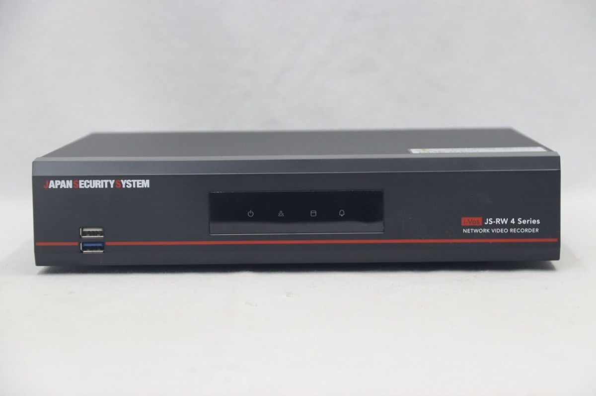 【中古】日本防犯システム JS-RW4 ネットワークレコーダー 日本防犯システム AHD対応デジタルレコーダ JS-RA6016 | 株式